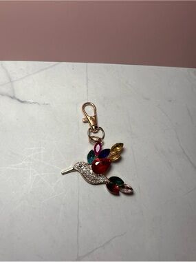 💚 Multi-colored Bird Bag Charm